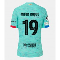 Barcelona Vitor Roque #19 Tredje Tröja 2023-24 Kortärmad